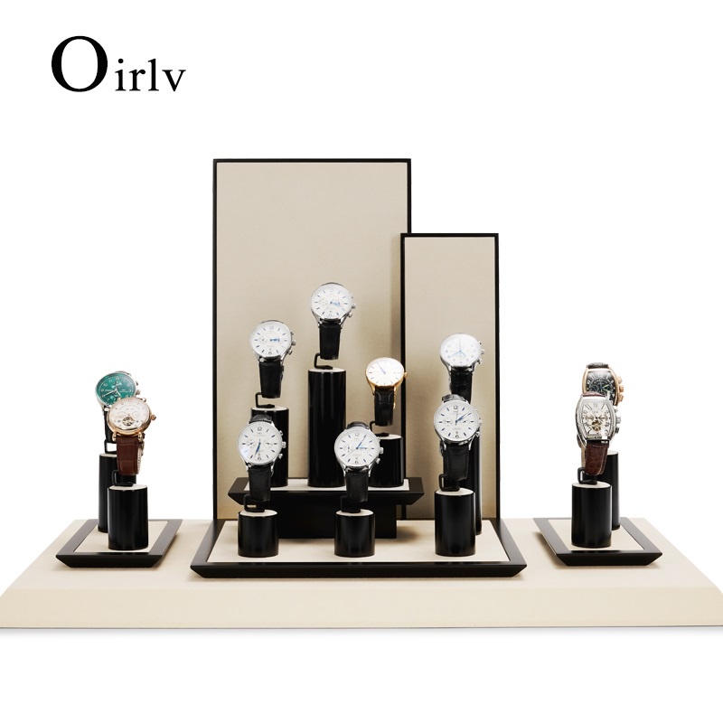 Oirlv Đồng hồ đeo tay Hiển thị trưng bày Lưu trữ Người tổ chức Khay Đứng Nam Nữ Đồng hồ đeo tay Bộ sưu tập Đồng hồ Trưng bày Giá TT108 TT109
