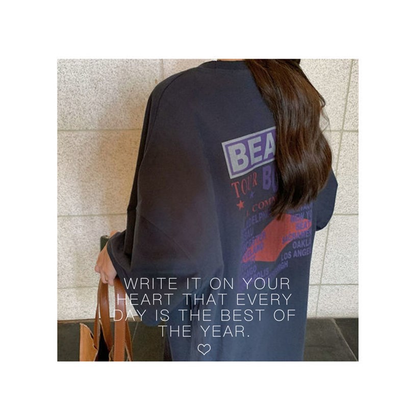 Korean Style Wide Short Sleeve T-shirt For Women