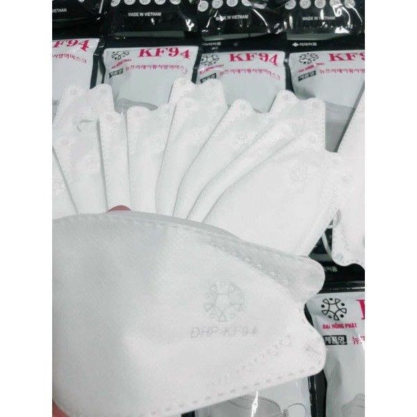 (Sỉ 200cái) Khẩu trang y tế kháng khuẩn 4D KF94 Đại Hồng Phát TT Mask CHÍNH HÃNG tiêu chuẩn Hàn Quốc 4 lớp chống bụi mịn