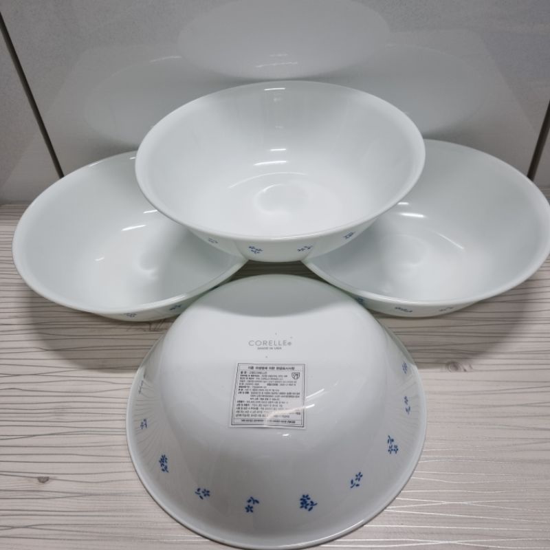 Set 2/4 tô sứ Mỹ Corelle Provincial Blue size 21.6*5.1cm