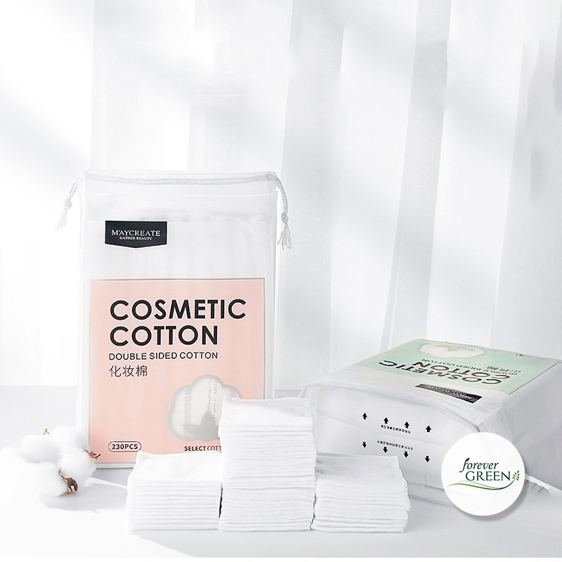 Bông tẩy trang Maycreate cao cấp 230 miếng FG001 | BigBuy360 - bigbuy360.vn