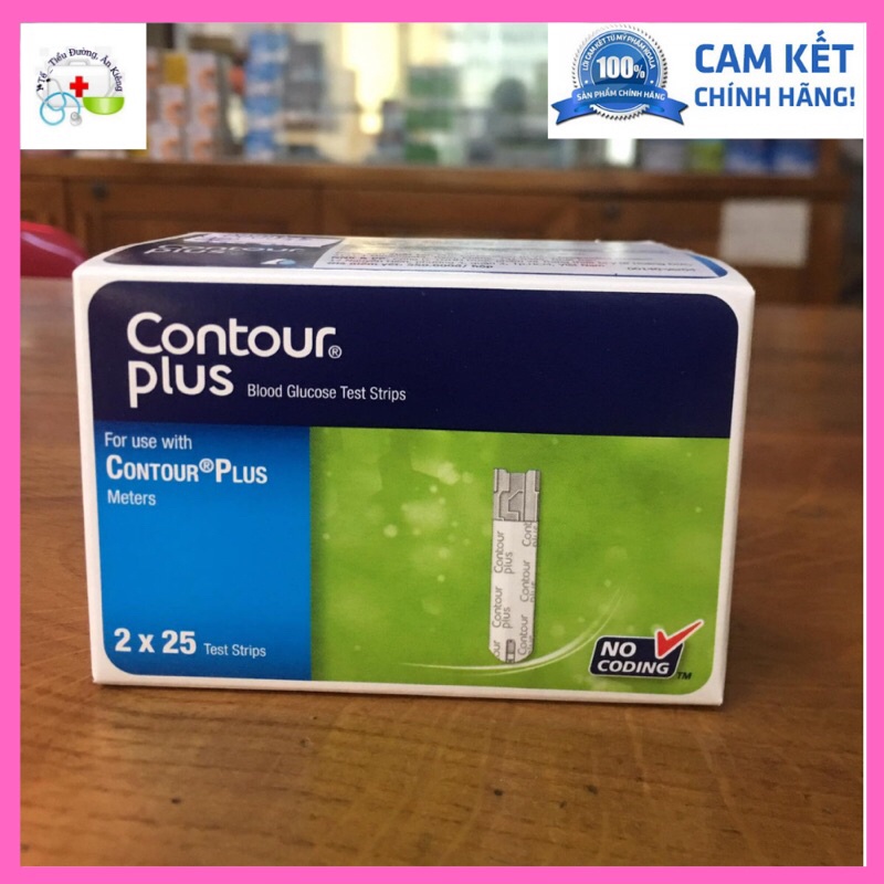 Contour Plus - Que thử đường huyết Contour Plus