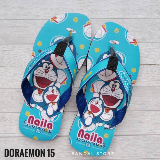 Doraemon Giày Sandal In Tên Nhân Vật Hoạt Hình Doremon Dễ Thương Cho Bé