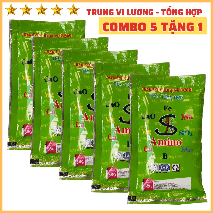 Phân Bón Lá Trung Vi Lượng Tổng Hợp - Mỗi Gói 50gr
