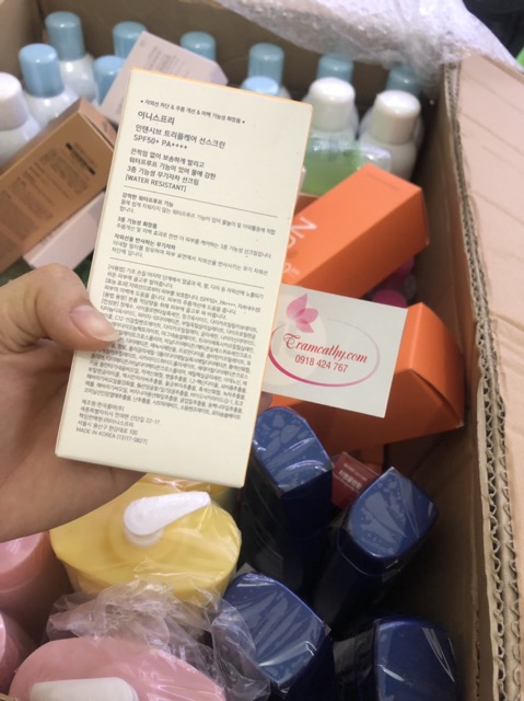 Kem chống nắng triple care innisfree