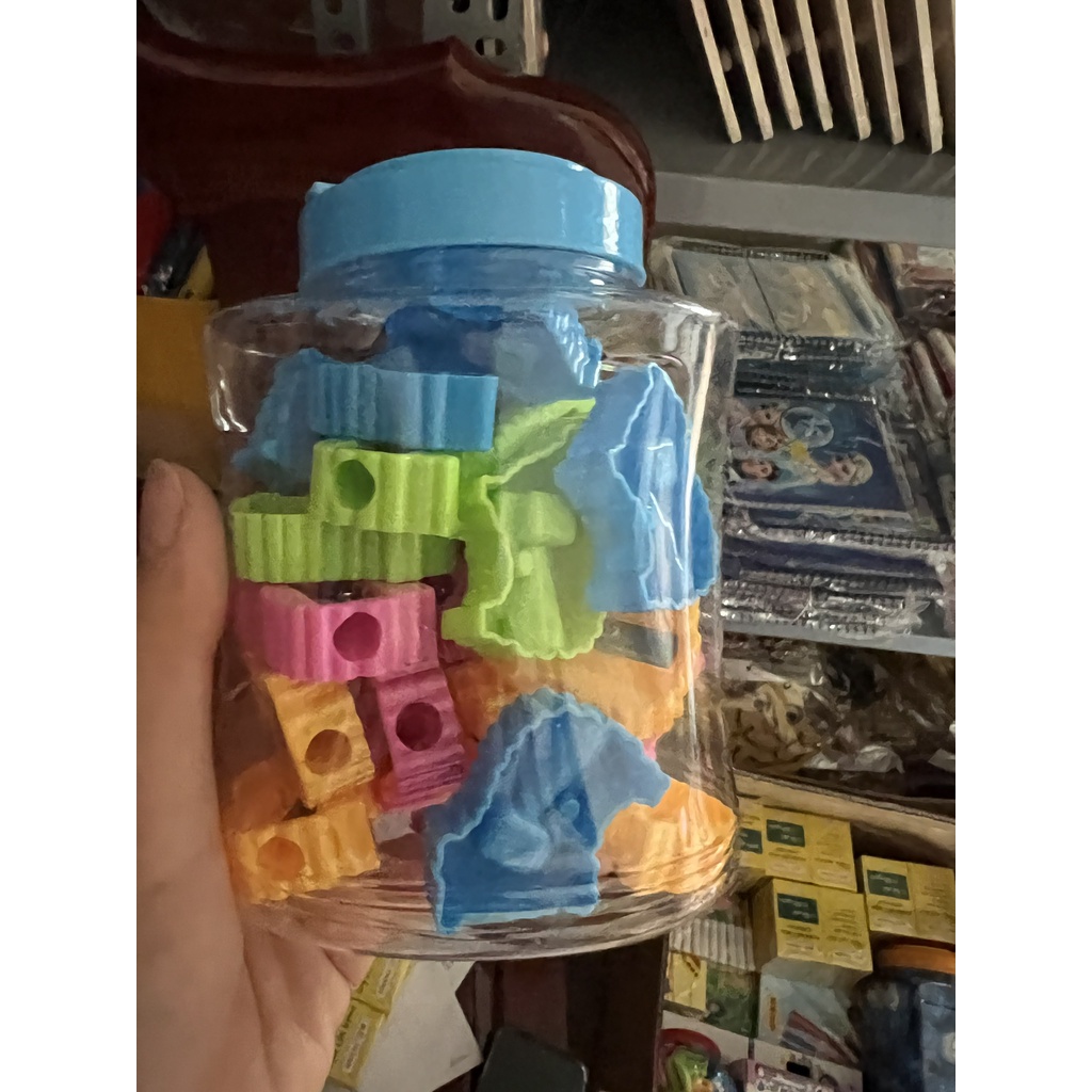 Gọt bút chì nhiều hình dễ thương, nhiều màu cho bé