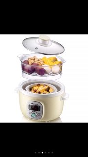 Nồi nấu cháo chưng hầm cách thủy bear