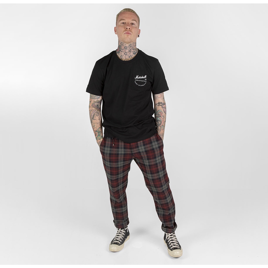Áo Thun Marshall Vintage - Black | Organic Cotton Shirt | Simple | Minimalist | Casual | Unisex Fashion Outfit