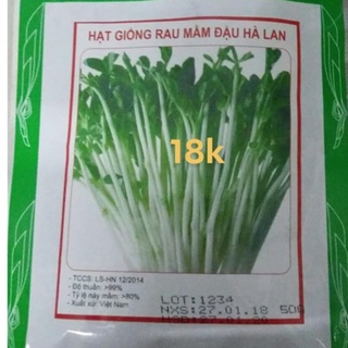Hạt giống rau mầm đậu hà lan kns1444 - gói 20gram