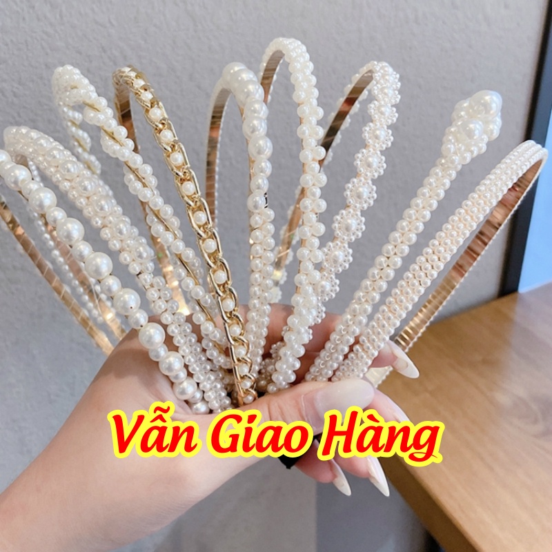 Bờm Tóc Đính Đá Cute Hàn Quôc Cho Bé Cài Tóc Đính Đá Hạt Cho Cô Dâu Dễ Thương- B13