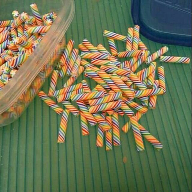 Charm kẹo lolipop,  cầu vồng