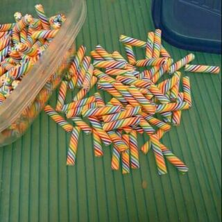 Charm kẹo lolipop,  cầu vồng