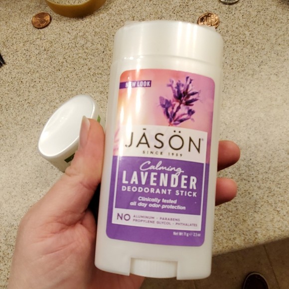 Lăn khử mùi thiên nhiên dạng sáp JASON Calming Lavender Deodorant Stick 71g (Mỹ)