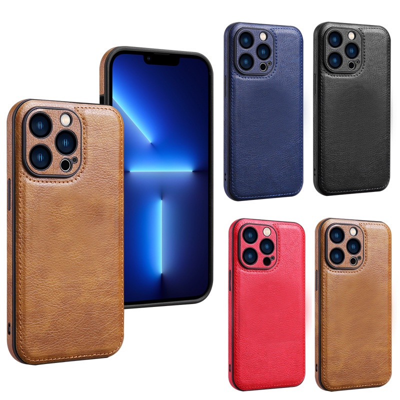 Ốp Điện Thoại Da Sang Trọng Thời Trang Cho iPhone 13 Pro MAX 12 11 Pro MAX 13Pro 12pro XS MAX XR X