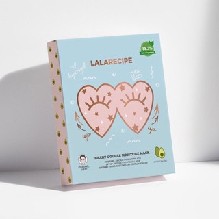 Mặt Nạ Cấp Ẩm Vùng Mắt Và Má Lalarecipe Heart Goggle Moisture Mask