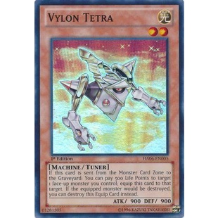 Thẻ bài Yugioh - TCG - Vylon Tetra / HA06-EN005'