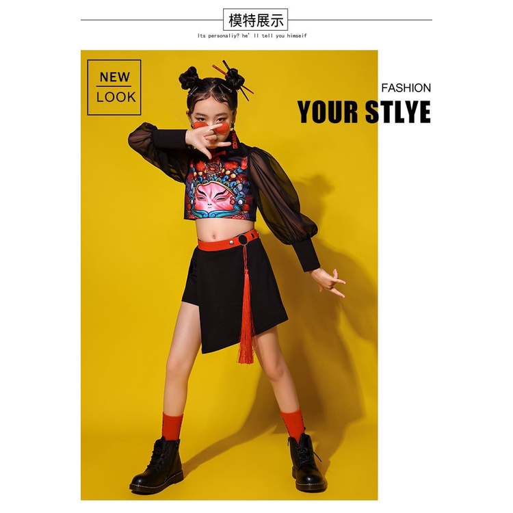 Bộ nhảy TRung Hoa, ZUMBA, HIPHOP cho bé gái