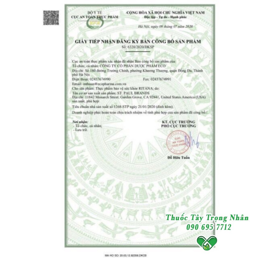 VIÊN UỐNG TRẮNG DA RITANA SKIN WHITENING