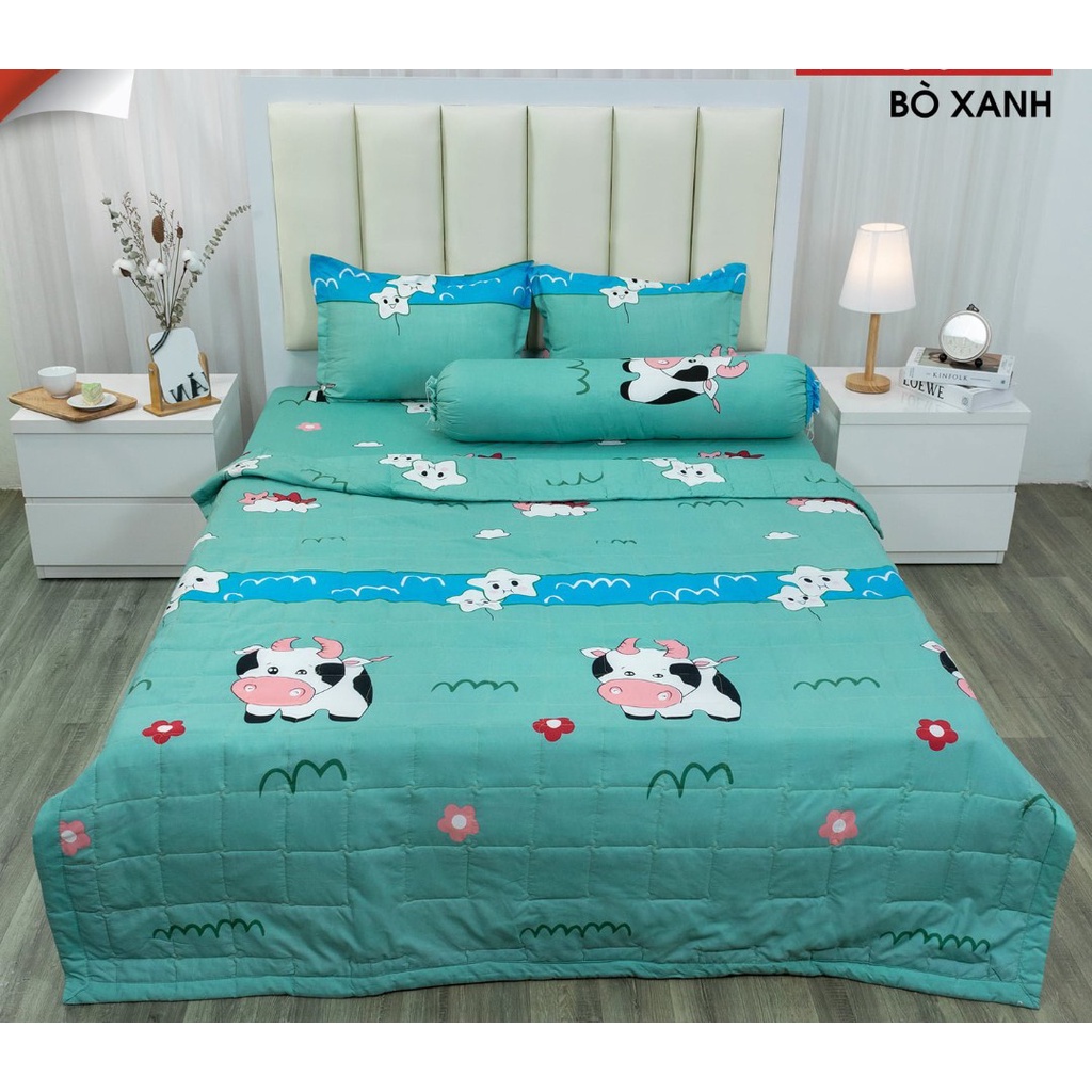 Chăn hè trần bông 1m8x2m-Vải Cotton Poly[50 Mẫu Mới Nhất]mẫu cung hoàng đạo
