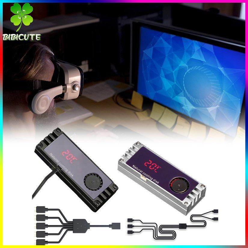 Quạt Tản Nhiệt Điện Tử M.2 Màn Hình Hiển Thị Nhiệt Độ Không Gây Tiếng Ồn | BigBuy360 - bigbuy360.vn