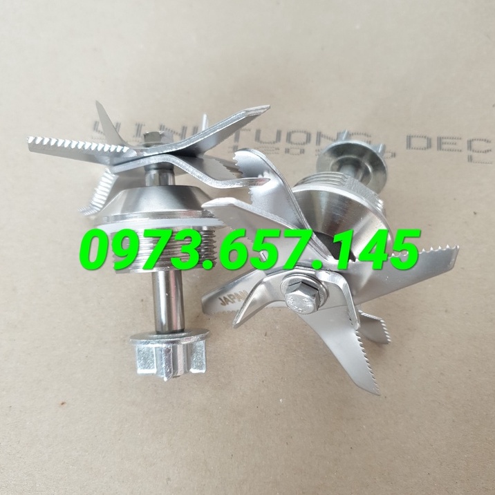 Lưỡi dao xay Máy làm sữa hạt RANBEM 735H , 735i kèm gioăng - phụ kiện chính hãng