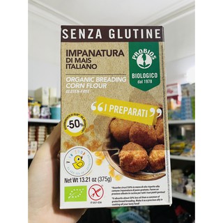 Bột chiên xù hữu cơ 375g probios - ý