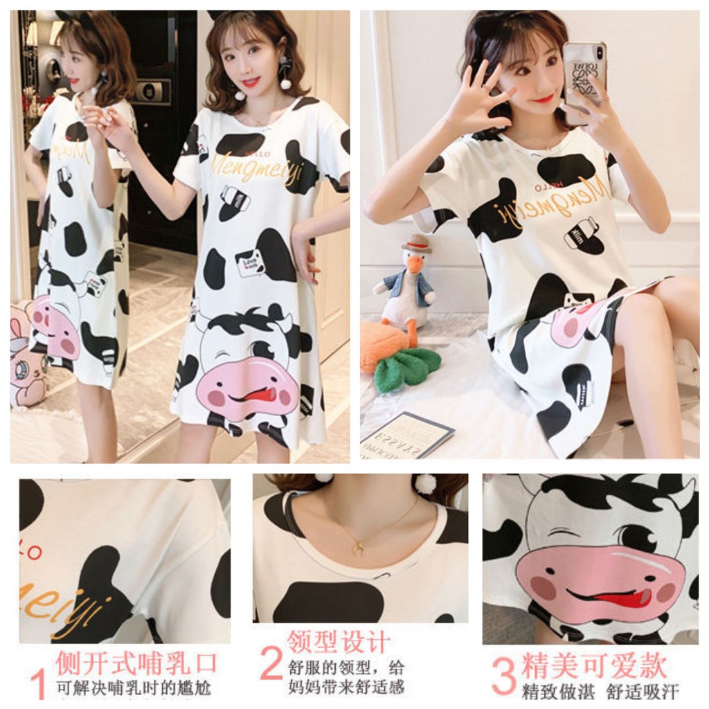 Đồ ngủ cho bà bầu dễ thương