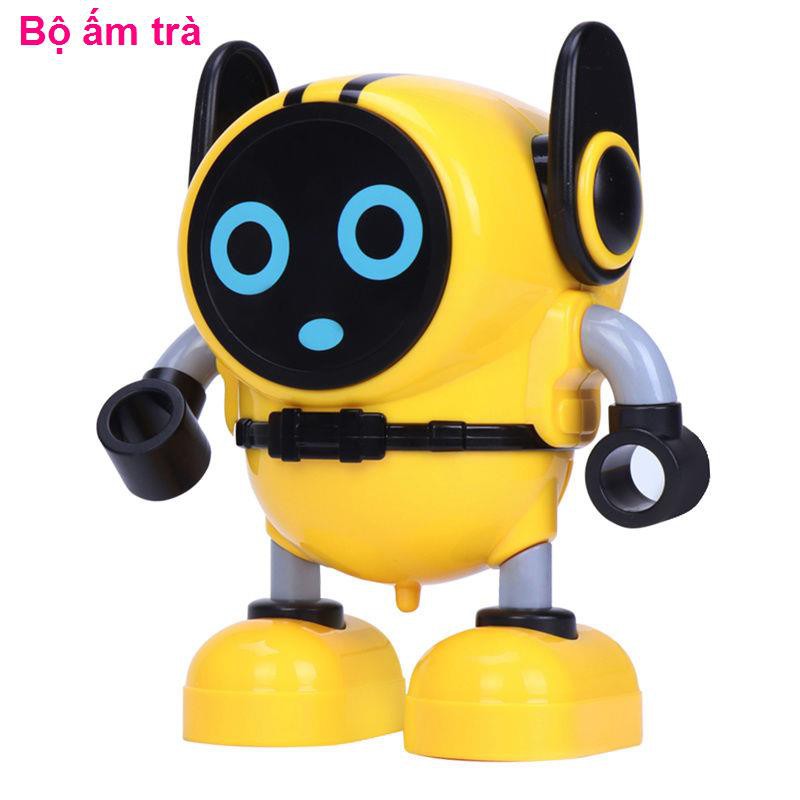 đồ sơ sinhĐầu ngón tay con quay hồi chuyển Xiaobao robot ma thuật kéo dây chiến đấu nhỏ Q đồ chơi xe trẻ em