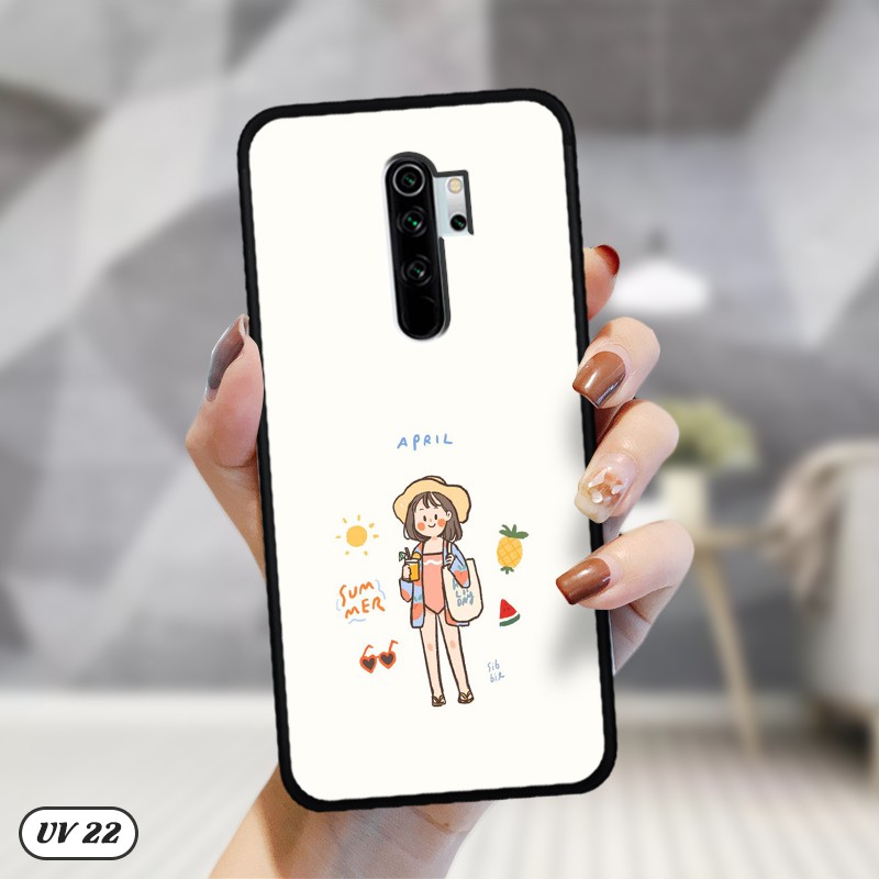 Ốp lưng Xiaomi Redmi Note 8 Pro - lưng nhám , ngộ nghĩnh