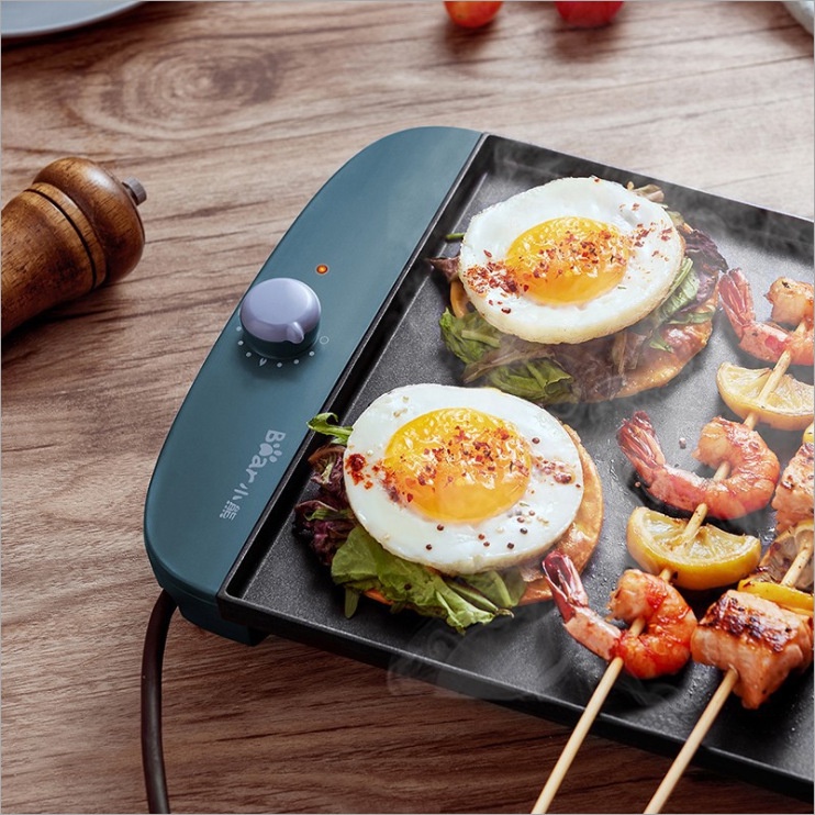 Bếp nướng điện không khói đa năng BBQ BEAR DKL-B12R2 khay nướng lớn hơn, bảo hành 12 tháng
