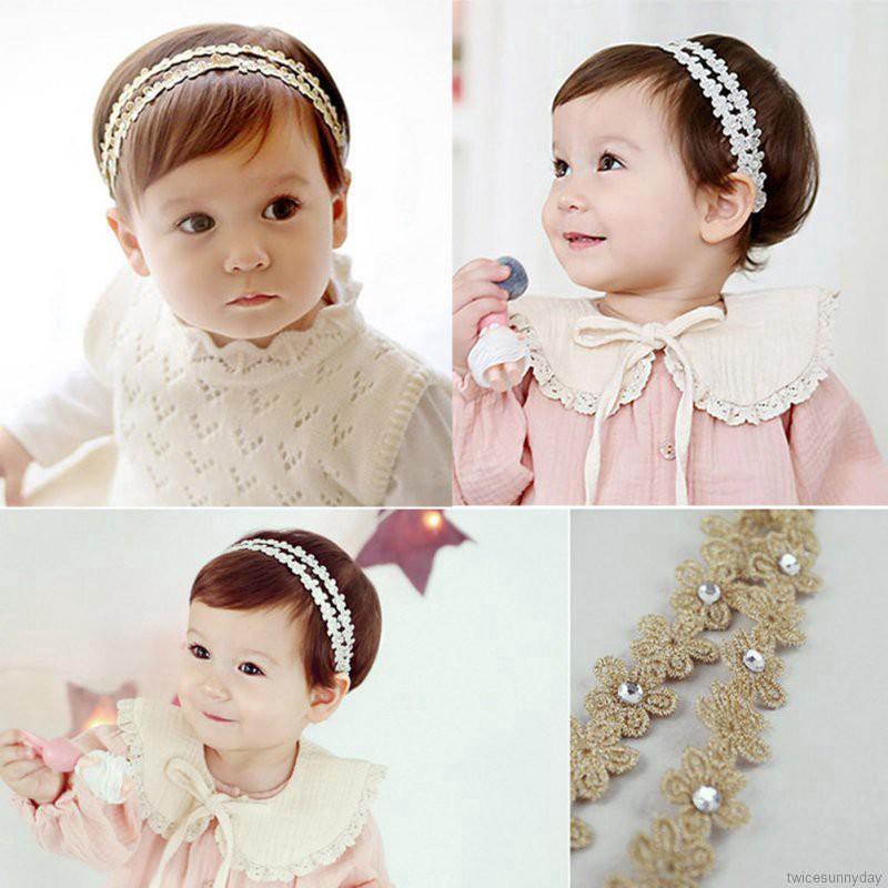 Băng Đô Hoa Xinh Xắn Dành Cho Bé Gái