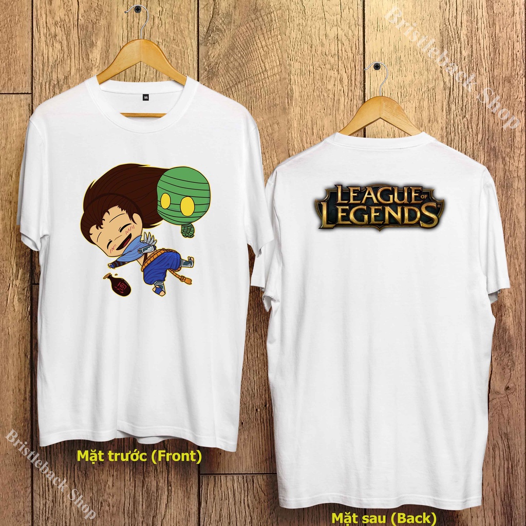 ❗Áo Phông Yasuo - LOL - Liên Minh Huyền Thoại - Yasuo T-Shirt siêu đẹp - Y24LM589