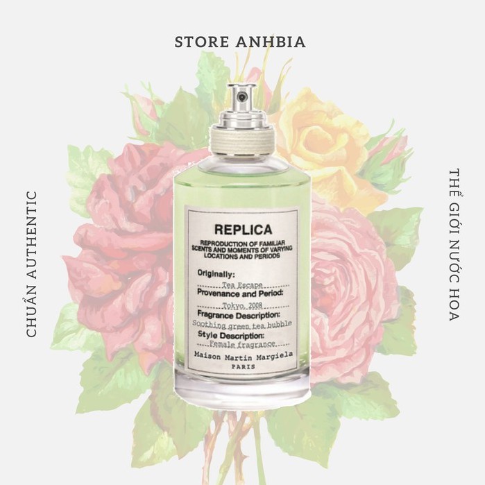 [Mã SRBACK101512 hoàn 20K xu đơn 0Đ] ❤️ Mẫu thử Nước hoa Maison Margiela Replica Tea Escape (5ml/10ml/20ml)  💕#Beer | BigBuy360 - bigbuy360.vn