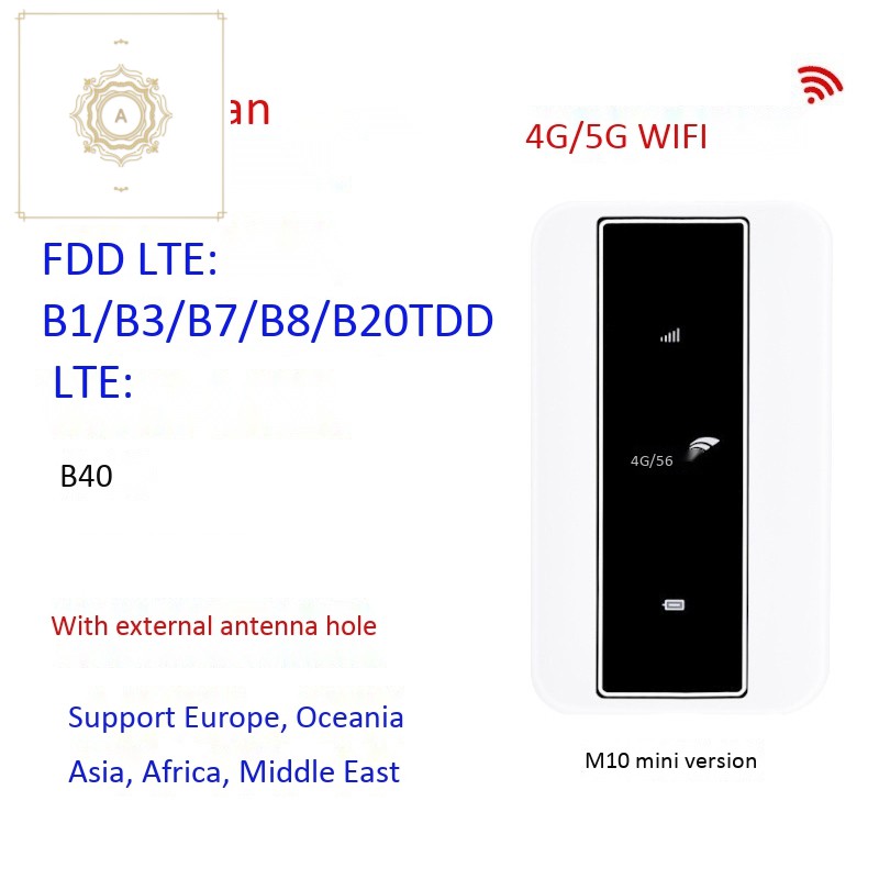 Bộ Phát Sóng Wifi 4g Mifi 5g 4g 150mbps Cho Xe Hơi
