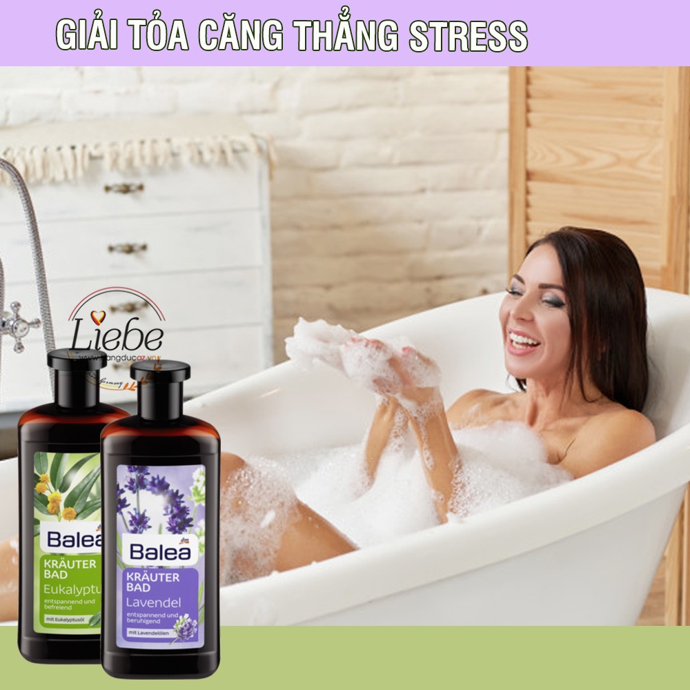Dầu tắm thảo dược Balea Kräuterbad Lavendel, 500 ml