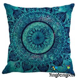 Vỏ Gối Vuông 18 Inch X18 Inches In Họa Tiết Phong Cách Bohemian