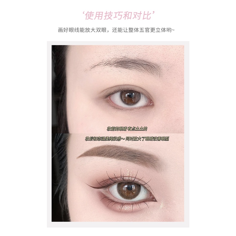 Bút Kẻ Mắt Dạng Lỏng Orange Fei feel Rất Mịn Chống Nước Chống Mồ Hôi Không Phai Màu Cho Người Mới Bắt Đầu