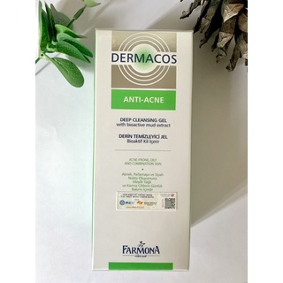 ✅ DERMACOS Sữa Rửa Mặt cho da dầu mụn Farmona Dermacos Anti Acne Deep Cleansing gel