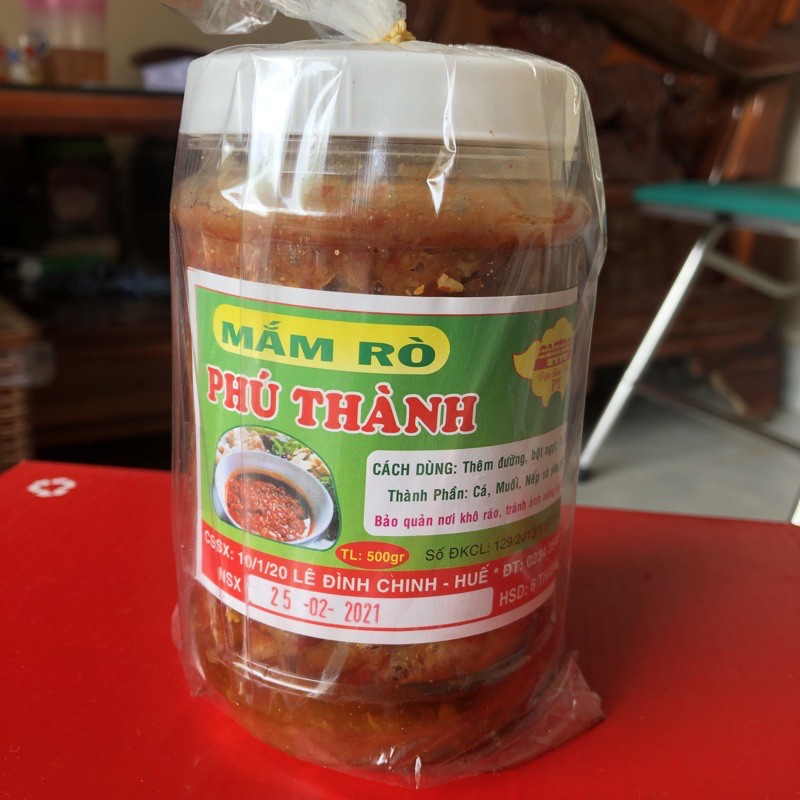Mắm Rò PHÚ THÀNH 500g siêu ngon 🎈 Đặc sản Huế 🎈