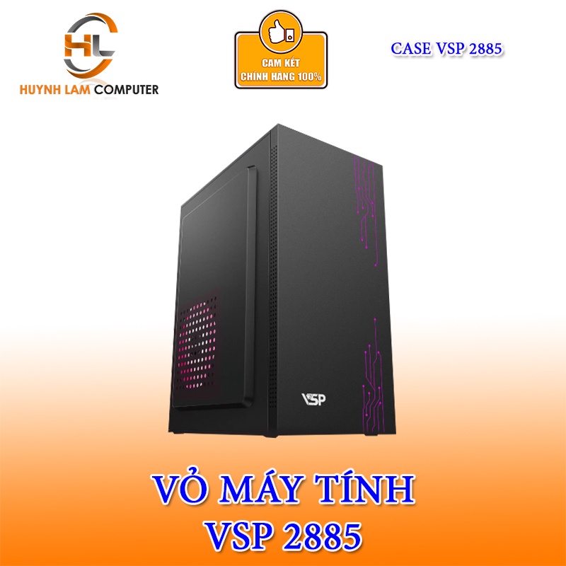 Vỏ máy tính Case VSP 2885  Không FAN Chính hãng phân phối