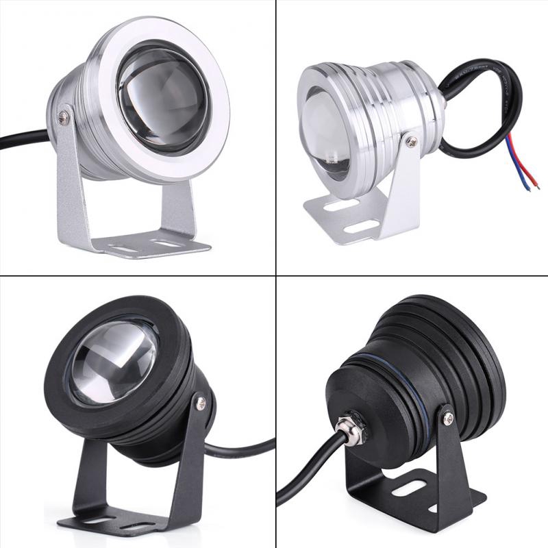 1 Đèn LED 10W 12V RGB Chống Nước Trang Trí Hồ Cá