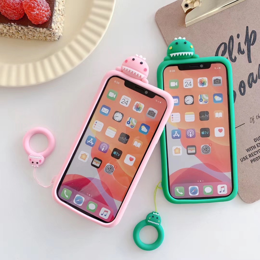 Ốp lưng iphone khủng long leo 5/5s/6/6plus/6s/6splus/7/7plus/8/8plus/x/xr/xs/11/12/pro/max/plus/promax - Awifi Case B2-3