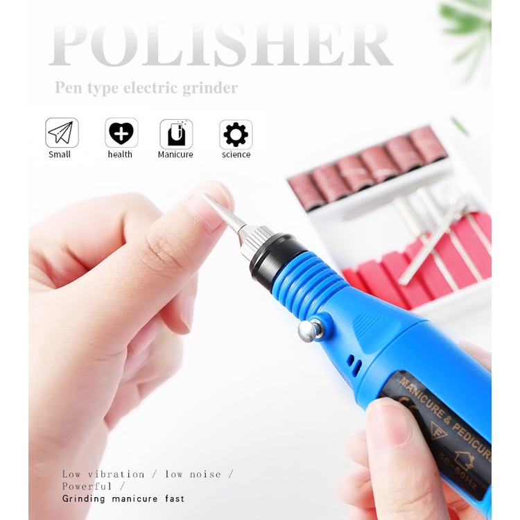 [Hàng mới về] Bộ máy mài móng tay mini tự làm chuyên nghiệp