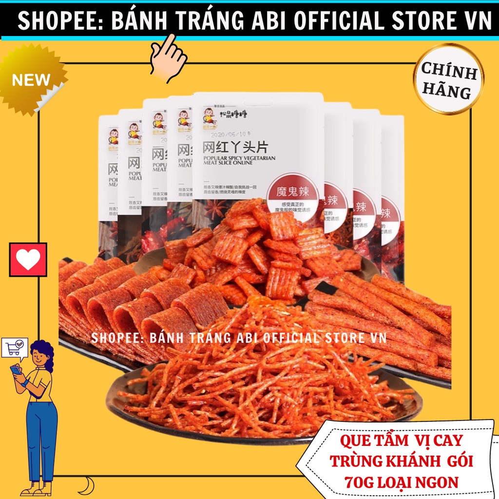 SẴN HÀNG SET 4 GÓI QUE TĂM CAY TẨM VỊ HỒ NAM BAO BÌ TRẮNG VỀ NHIỀU MÃ MỚI ĐỘC QUYỀN