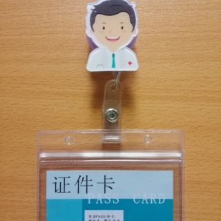 Combo (móc đeo + vỏ thẻ tên).