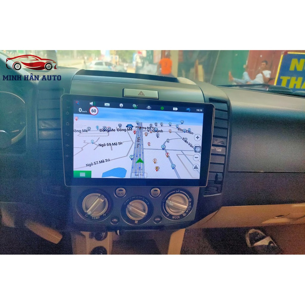Màn hình DVD android WIFI RAM 2G ROM 32G cho xe FORD EVEREST, âm thanh hình ảnh sắc nét