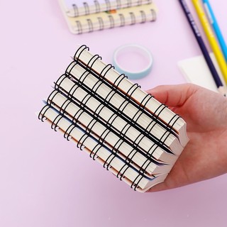 Sổ tay mini lò xo a7