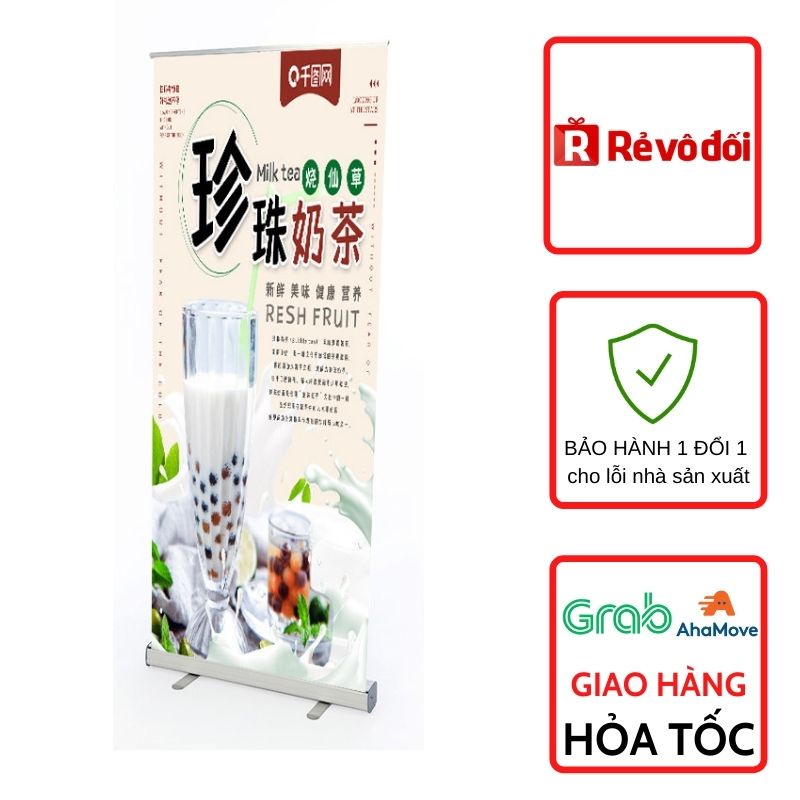 STANDEE CUỐN NHÔM SIZE 60X160CM CONTROL A DISPLAY