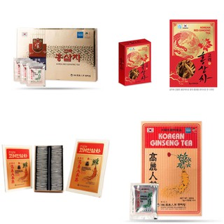 Trà  Hồng Sâm dạng cốm hòa tan Hàn Quốc hộp 100 gói