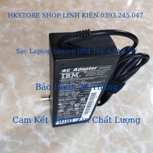 Sạc Laptop Lenovo 16V-4.5A 72W Lenovo A20 A21 A30 A31 R30 R40 R50 T20 T21 T22 T23 T30 T40 T41 T42 X20 X21